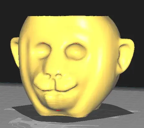 Monkey Head Pot