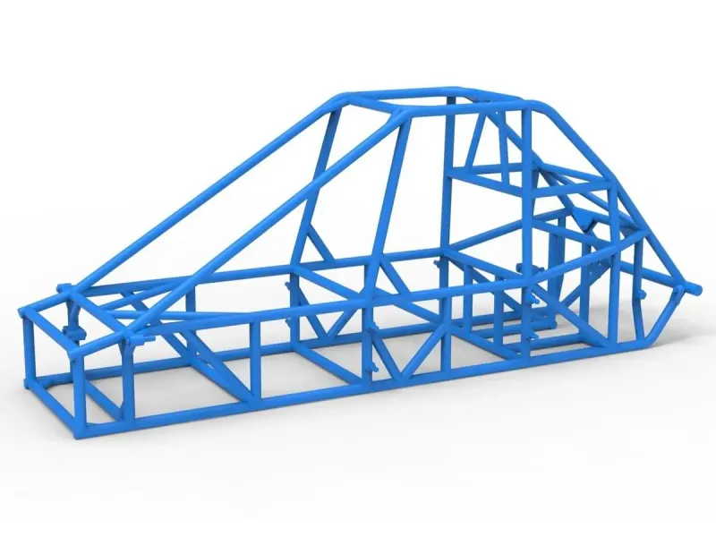 Frame of Experimental Pavement Silver Crown V3 Scale 1:25