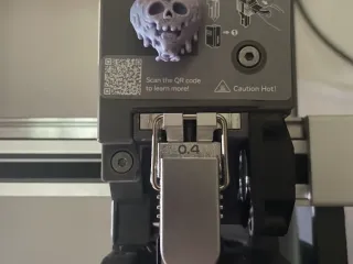 Extruder Rotating melted Skull heart Sparkx  I7