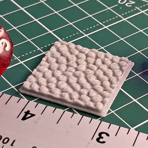 Pebble masonry FUN tilles terrain set - 1¼ inch tiles