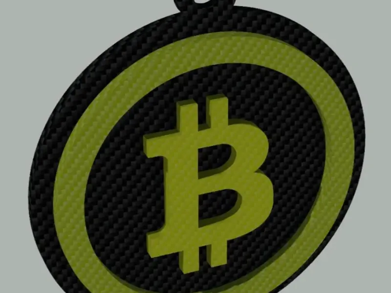 BITCOIN KEYCHAIN