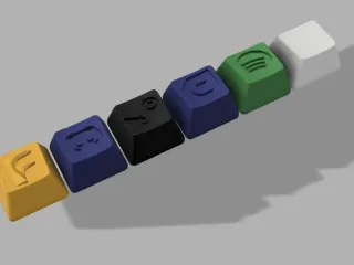 Logitech G910 Keycaps