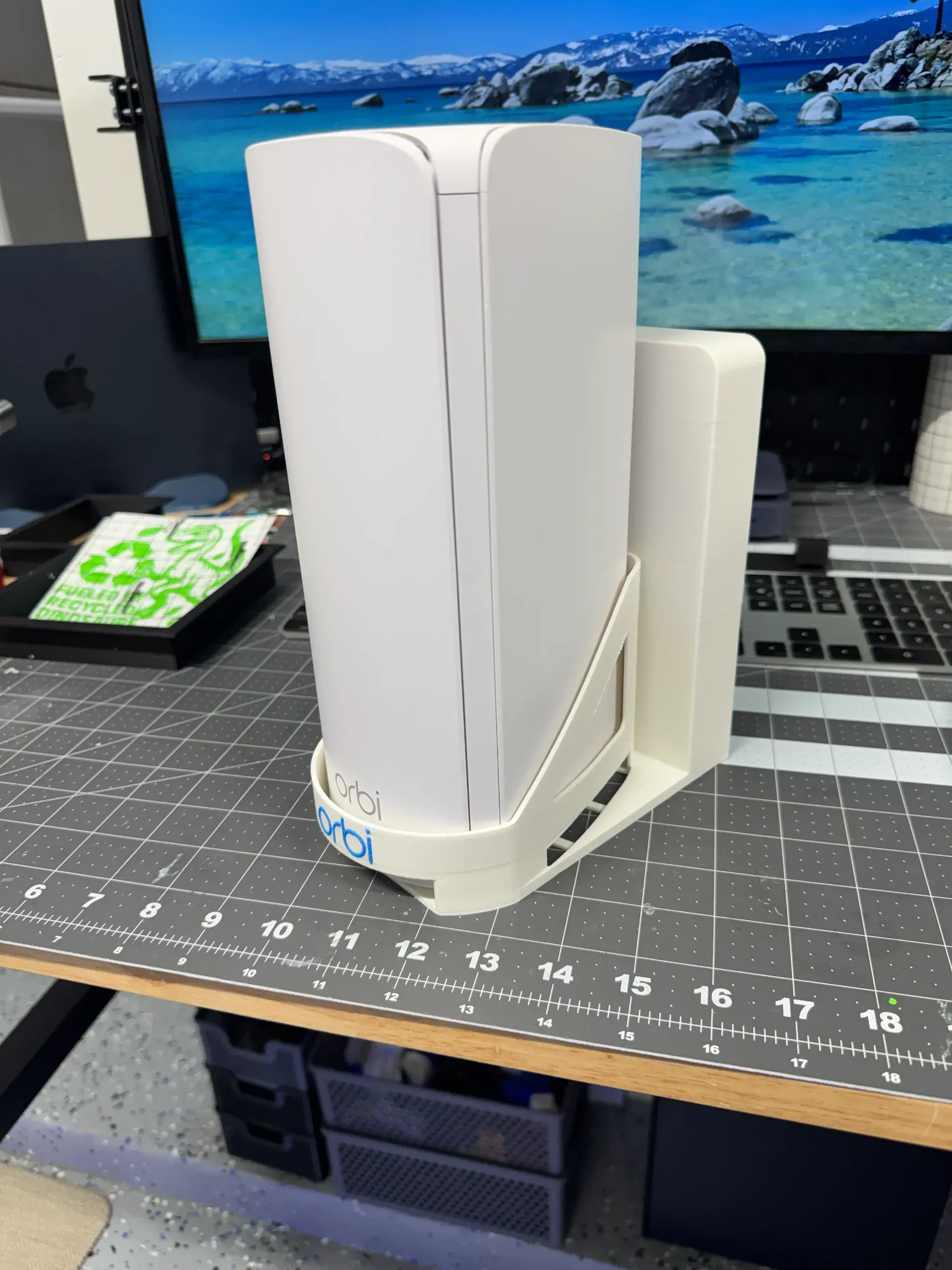 3D Printer Files | 3MF File | Orbi RBE771 Router Wall Mount | Creality ...