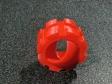 Gear type II Fidget Ring Spinner with rotary core-0