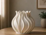 Wavy Decorative Vase-2