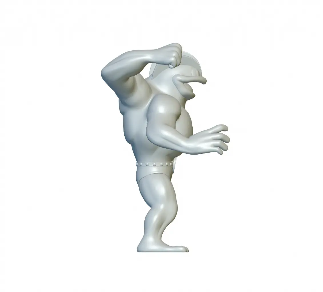 Pokemon Machamp #68 - Ready for 3D Printing!