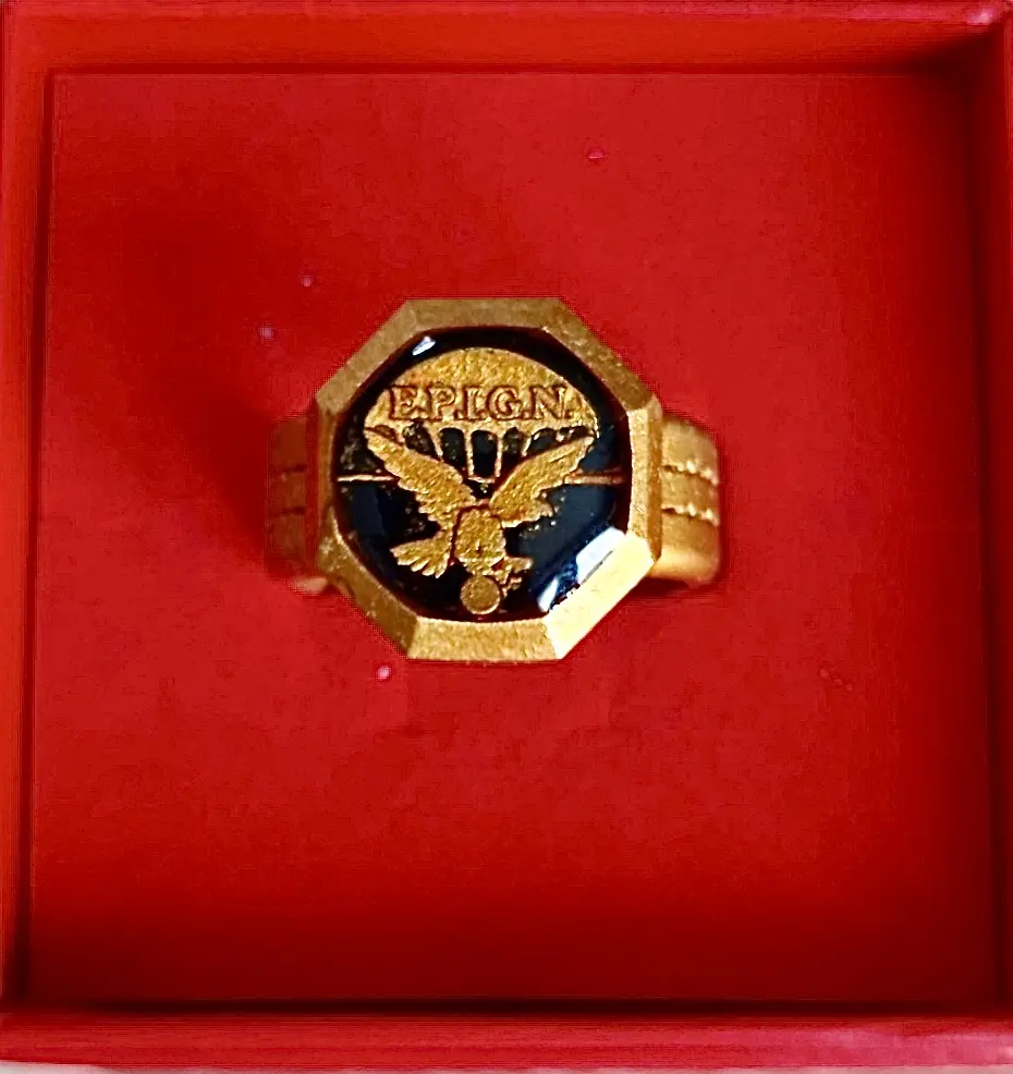 FRENCH ARMY EPIGN RING