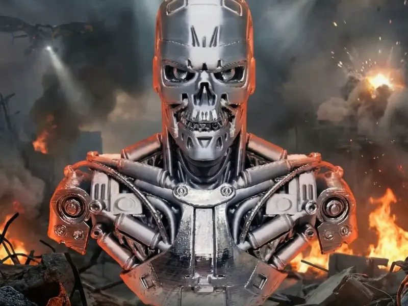 Terminator T-800 – 3D Print Model Set (Easy-Print Redesigns)