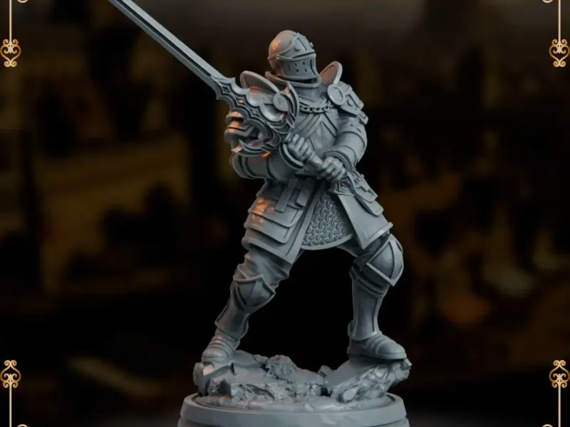 Knight Miniature - 32mm