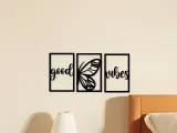 Good Vibes Wall Art, Wall Decor, Home Decor-1
