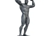 Bodybuilder Low Poly - 3D Model-1
