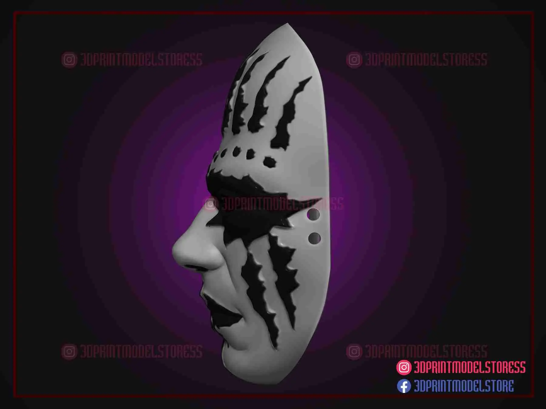 Maschera Slipknot - Joey Jordison - Costume Halloween Cosplay
