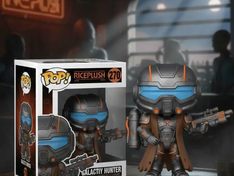 Figura Funko Pop Mercenario Neon Edge