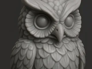 Owl keychain 