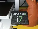 SparkX I7 3D Printer Screen Cover with Logo-3