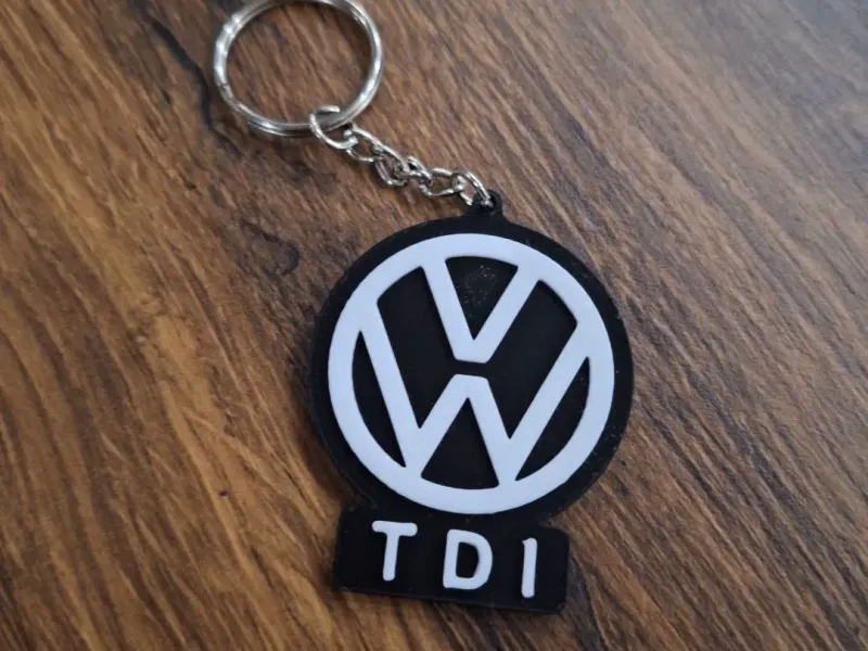 VW TDI Keychain