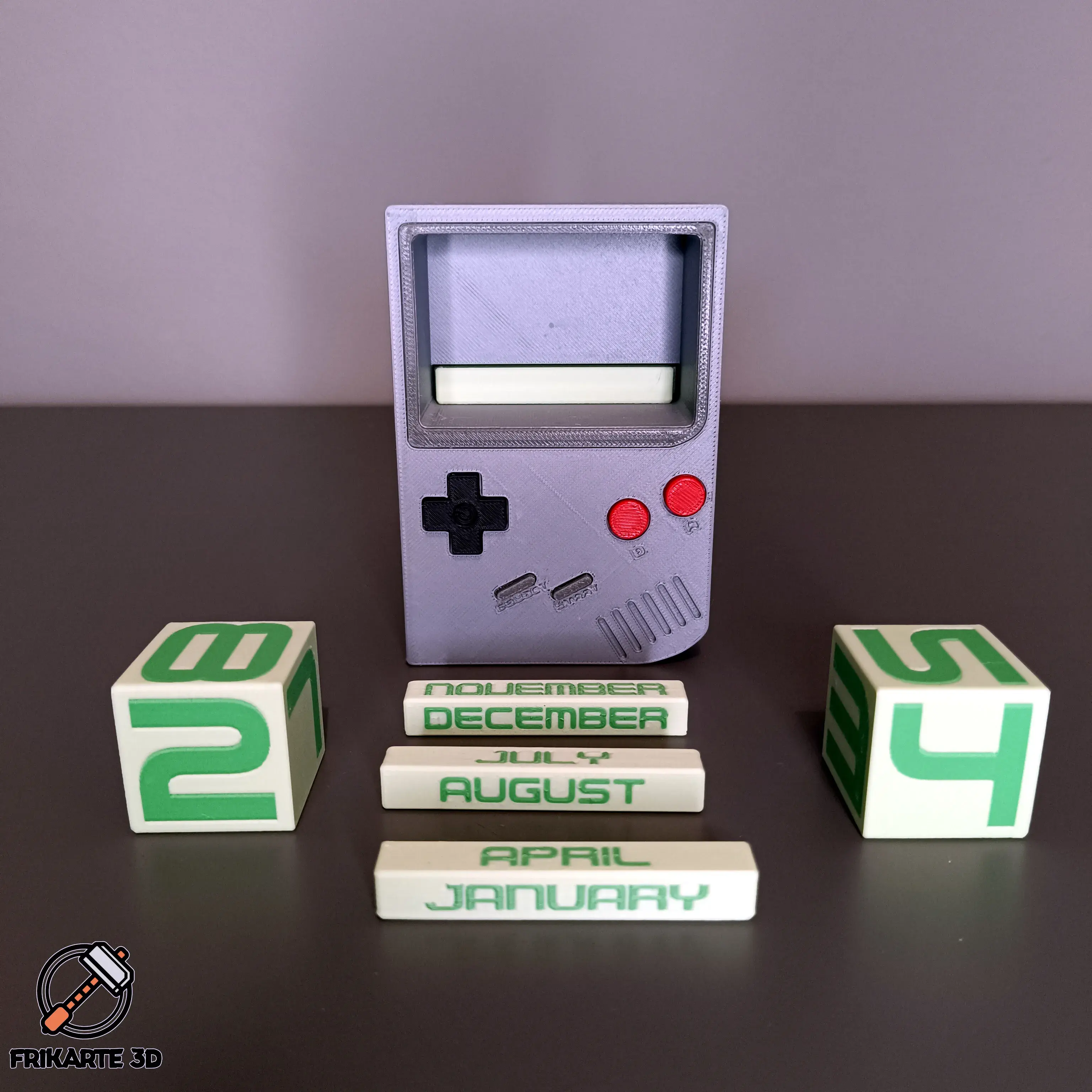 Game Boy Perpetual Calendar