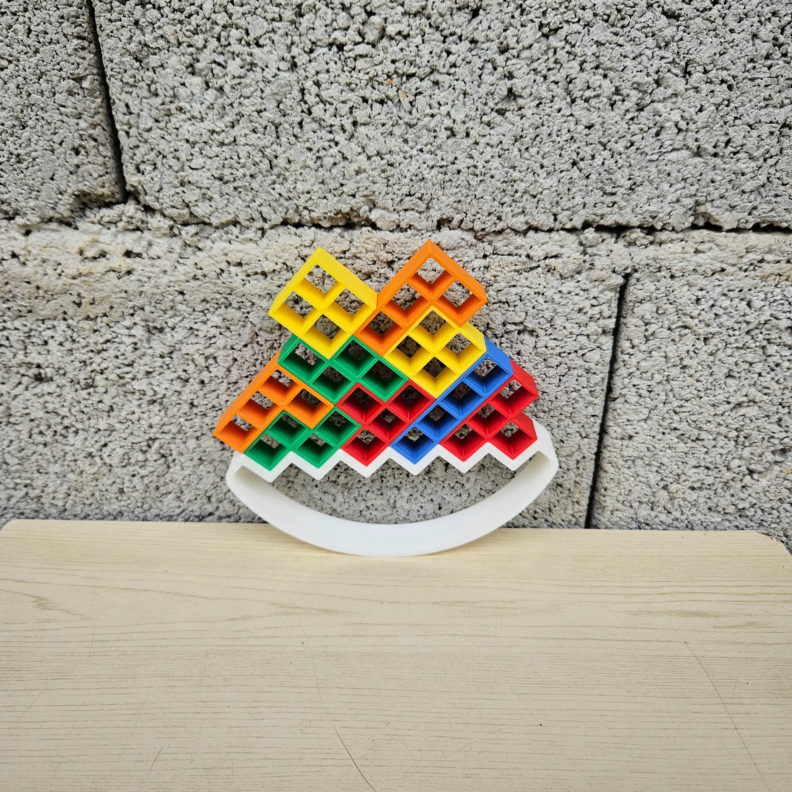 Tetris balance game