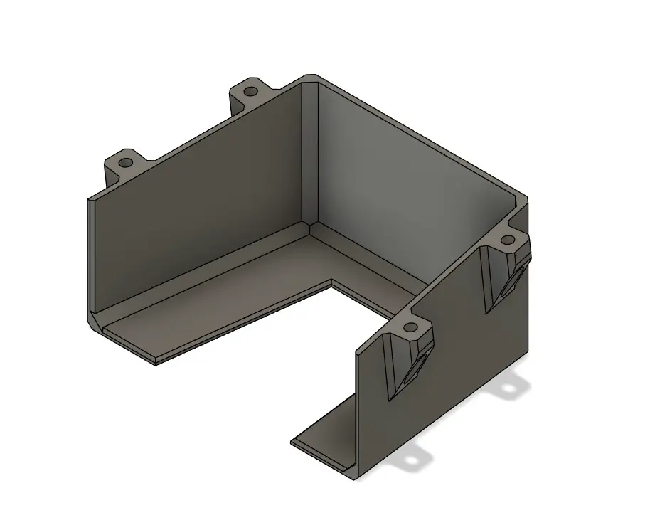 PS5 Controller Under Desk Shelf
