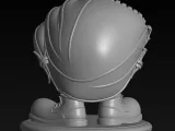 print ready cartoon baseball themed model-3