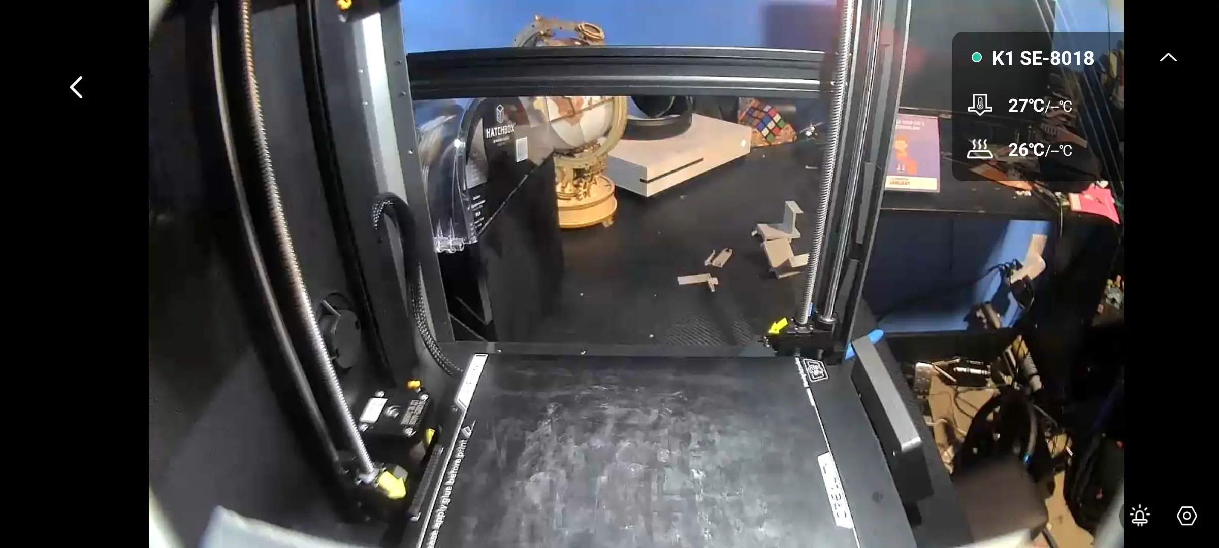 nebula camera mount for K1 SE