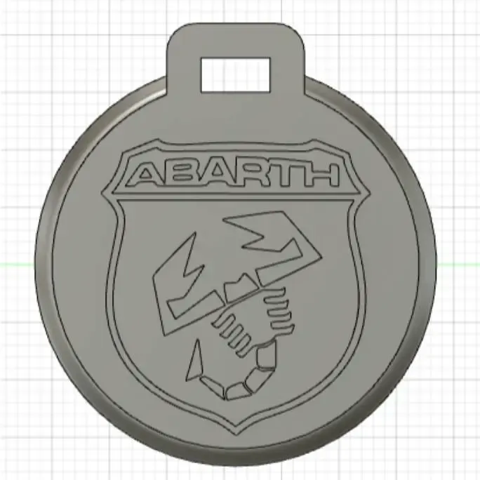 Pendentif porte clé Abarth / Abarth Key ring ornement