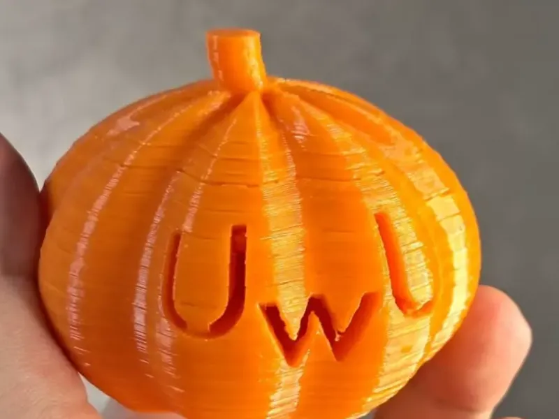 Kürbis UwU OwO Kerzenhalter & Aufbewahrungsbox - Niedliches Halloween