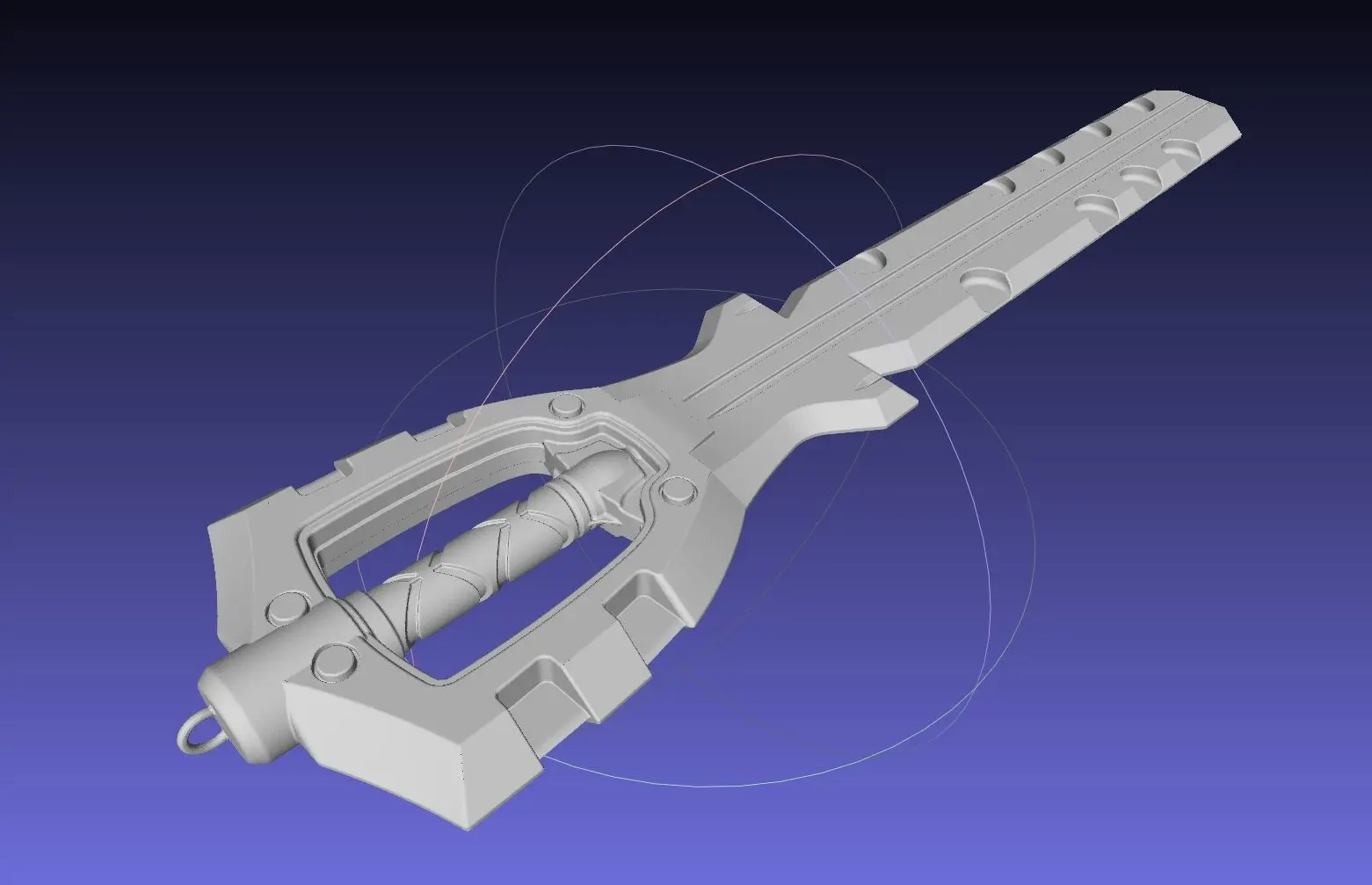 Kingdom Hearts Braveheart Keyblade Assembly