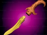 Elderflame Dagger Cosplay Valorant - STL File-4