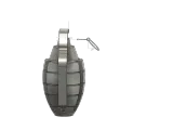 Pineapple grenade, not to scale-1