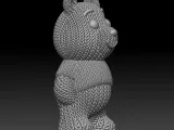 Knitted Pooh-5