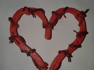 Twisted Barbwire Heart