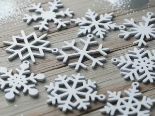 Christmas Ornaments Snowflakes