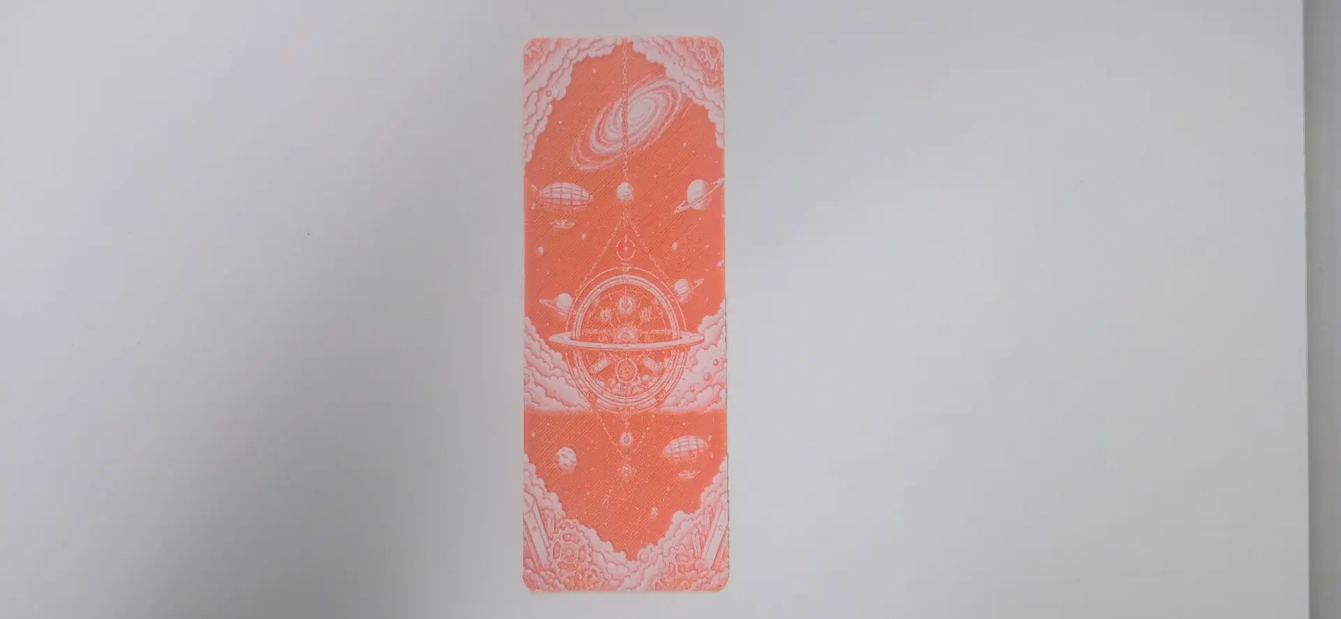 Steampunk Astrolabe & Galaxy Bookmark