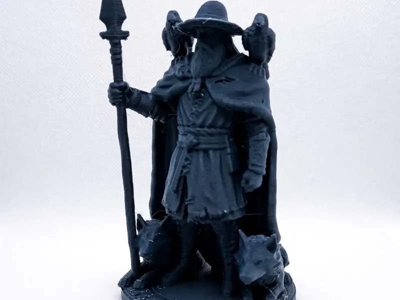Odin norse god - human look