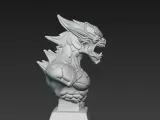 Monster bust-2