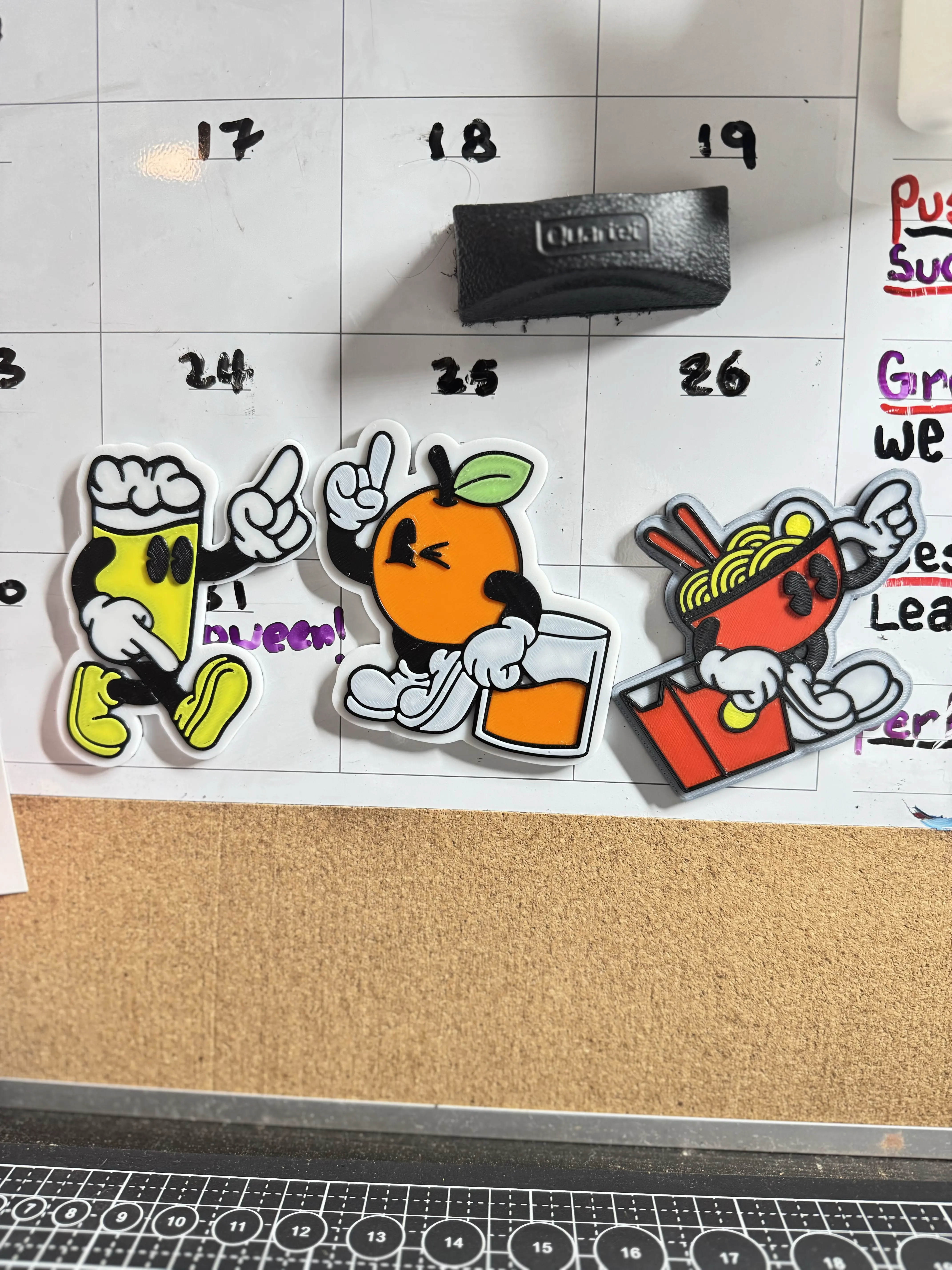 Happy Food Magnets