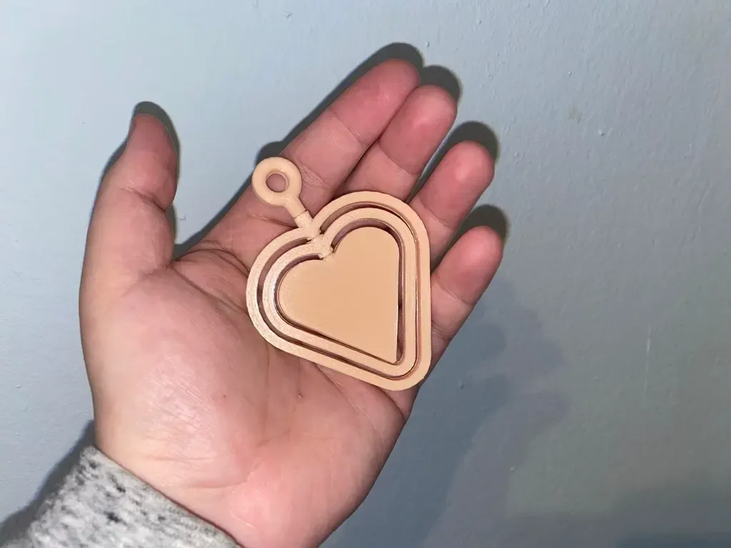 The 3 Hearts Keychain