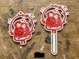 Bookmark and KeyChain of Punch the Monkey-2