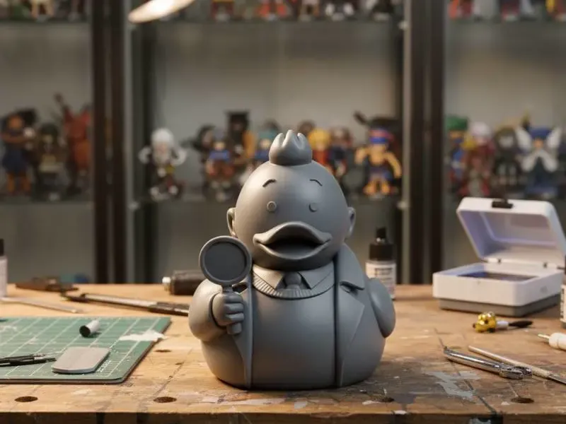 Rubber Duck - The Adventures of Tintin - 3D print