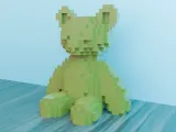 cute 8 bit teddy bear-2