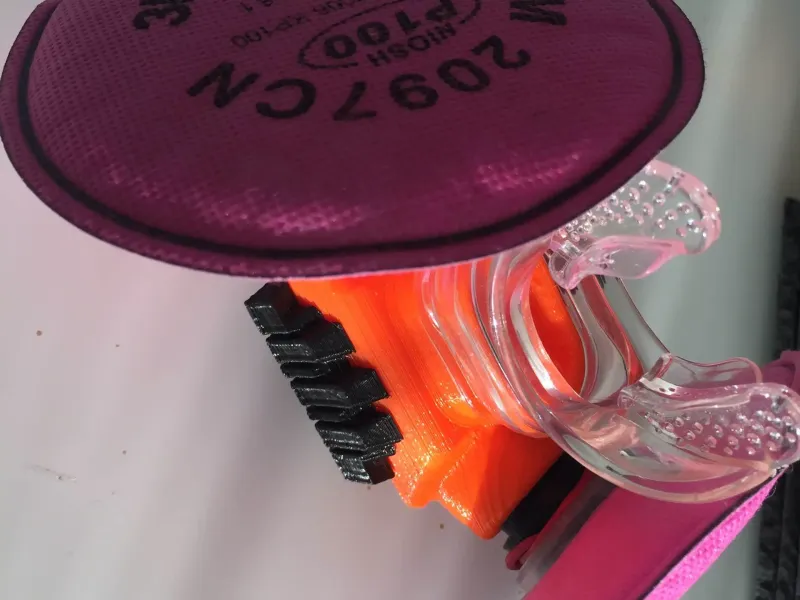 Maschera antigas / Respiratore funzionale V3 (Filtro 3M P100)