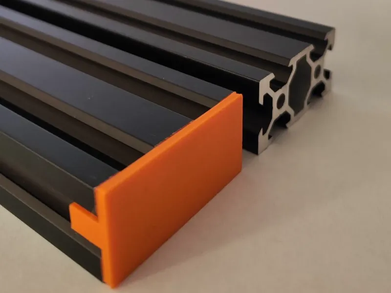 V-Slot 2040 Open-Side End Cap (3-Slot Fit)