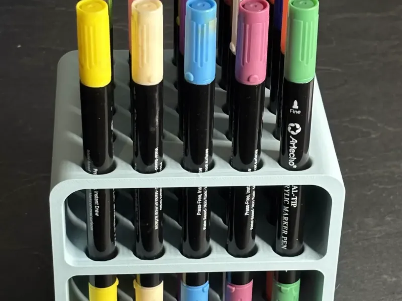 Acryl Marker Holder with Bridge