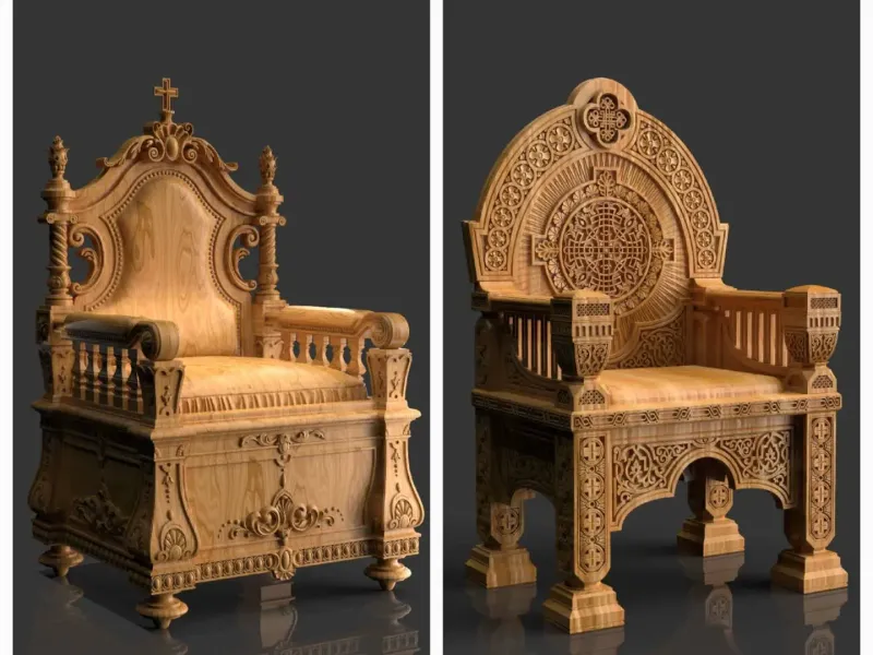 Throne. Chair.