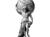 Atlas Globe Statue-2