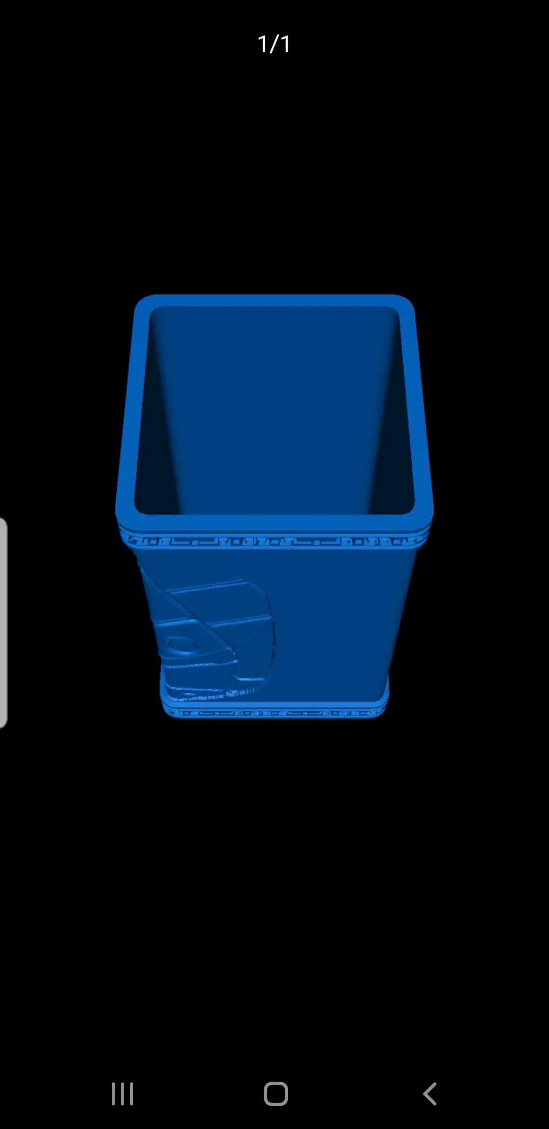 ghost cube pen holder 