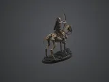 Mounted Skeleton Archer - Tabletop Miniature-2