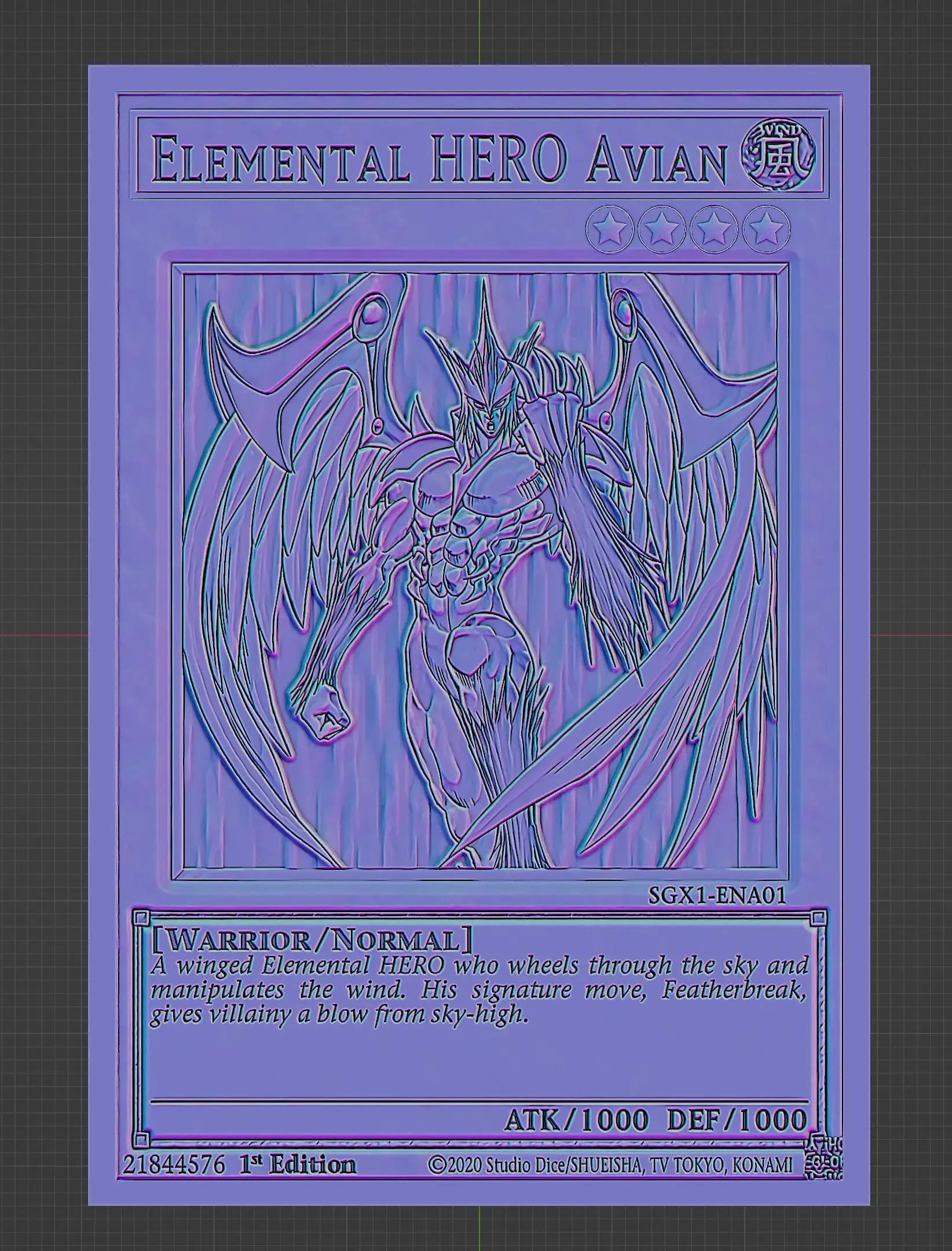elemental hero avian - yugioh