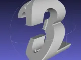 1-2-3 3-Way Perspective Text Geometry Gimmick-2